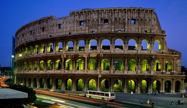 Coliseum relic in Rome
