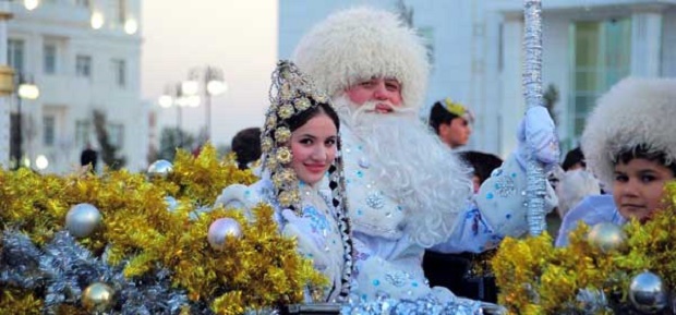 Events on NYE in Turkmenistan