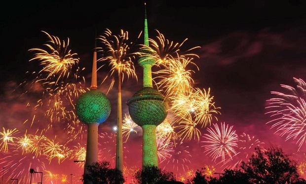 New Years Eve celebrations in Kuwait