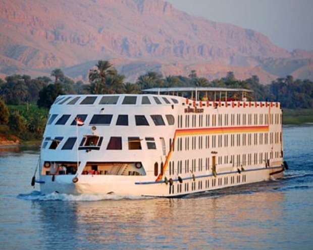 Cruising on Nile river in Egypt
