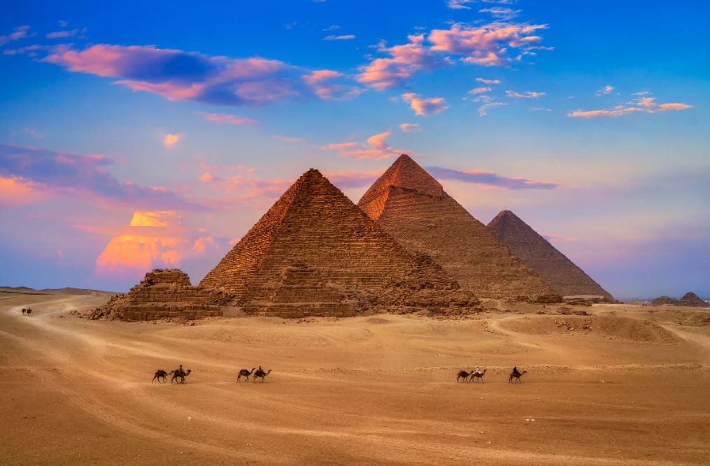 Pyramids in Egypts