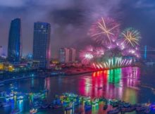New Years Eve Fireworks in Danang