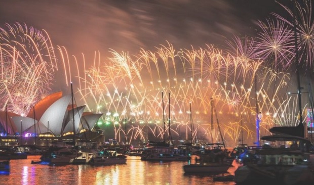New Year Countdown in Sydney