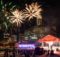 Fireworks on New Years Eve in Winnipeg