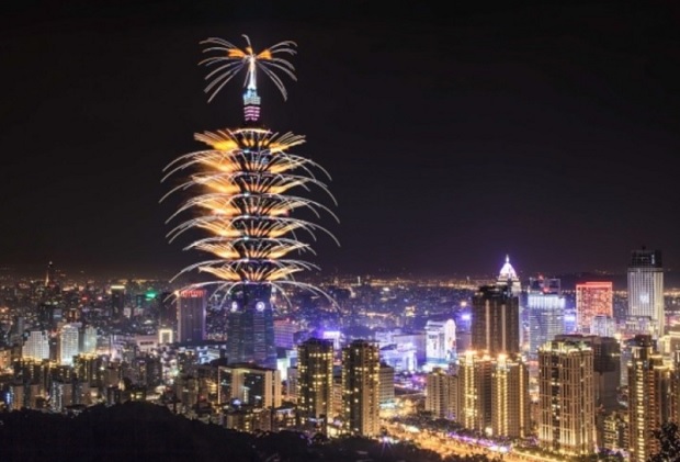 101 Taipei New Years Eve Fireworks